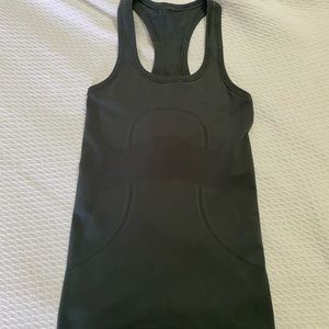 Lululemon swiftly tech racerback sage green/grey